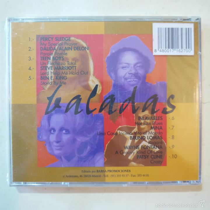 CDs de m&uacute;sica: BALADAS - PERCY SLEDGE, DALIDA, ALAIN DELON&hellip; - CD NUEVO - Foto 2