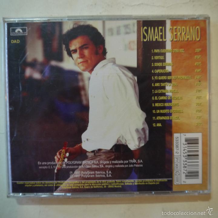 CDs de m&uacute;sica: ISMAEL SERRANO - ATRAPADOS EN AZUL - CD 1997 - Foto 2