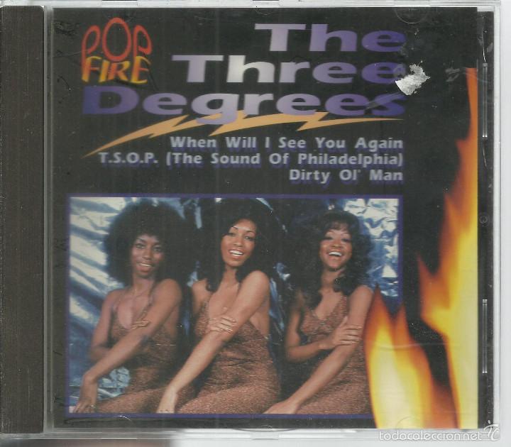 CDs de m&uacute;sica: THREE DEGREES - POP FIRE - CD PILZ 1994 - Foto 1