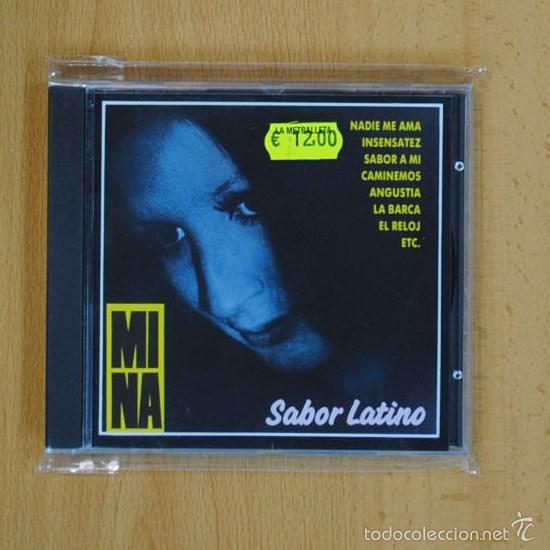 CDs de m&uacute;sica: MINA - SABOR LATINO - CD - Foto 1