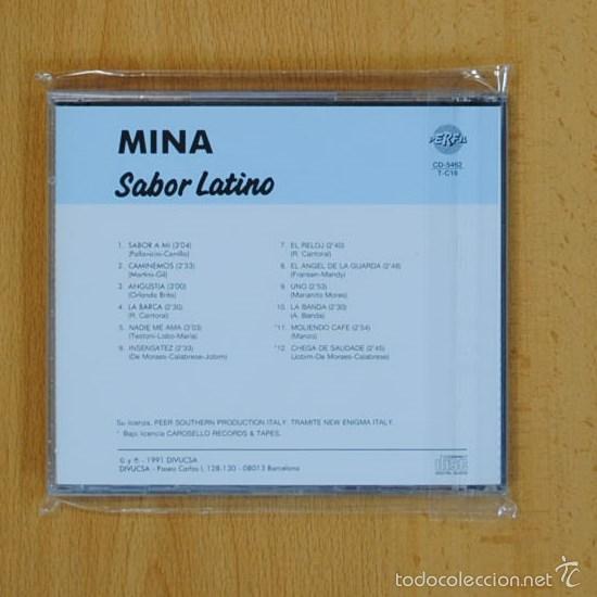 CDs de m&uacute;sica: MINA - SABOR LATINO - CD - Foto 2