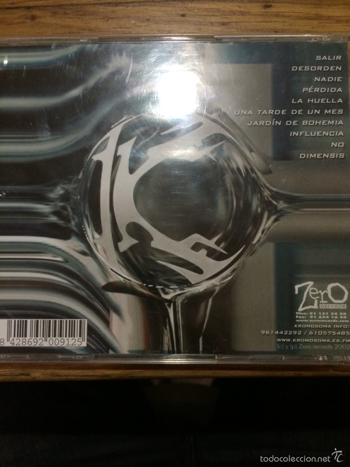 CDs de m&uacute;sica: KROMOSOMA-EFIMERO - Foto 2