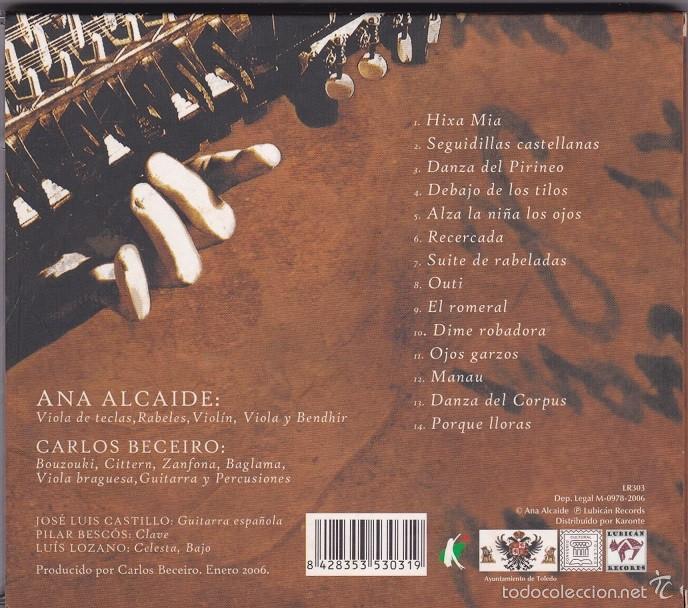 CDs de m&uacute;sica: Ana Alcaide - Viola De Teclas - Foto 2