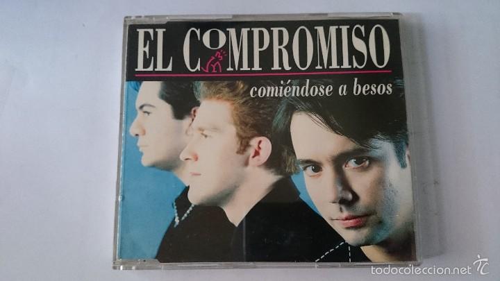 CDs de m&uacute;sica: EL COMPROMISO - COMIENDOSE A BESOS (CD SINGLE PROMO 1994) - Foto 1