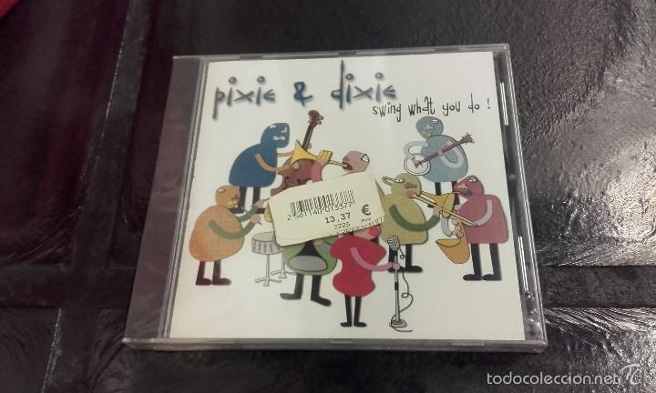 CDs de m&uacute;sica: cd nuevo precintado Pixie & dixie Swing what you do! (grabado en Lleida) jazz (REF CAT) - Foto 1