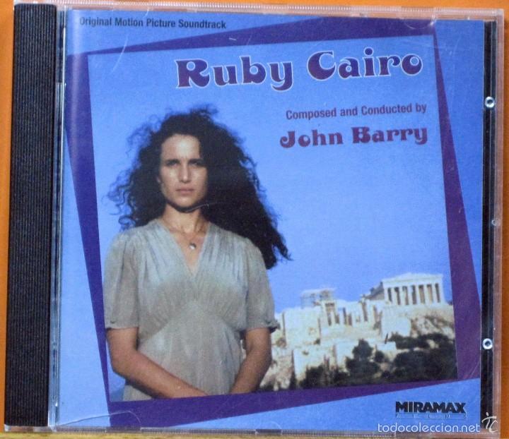 CDs de m&uacute;sica: John Barry - Ruby Cairo. CD. &iexcl;&iexcl;&iexcl; Muy Raro !!! - Foto 1