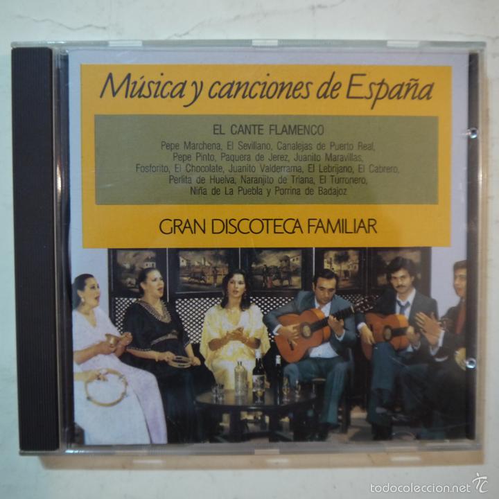 CD di Musica: M&Uacute;SICA Y CANCIONES DE ESPA&Ntilde;A - EL CANTE FLAMENCO - CD 1991