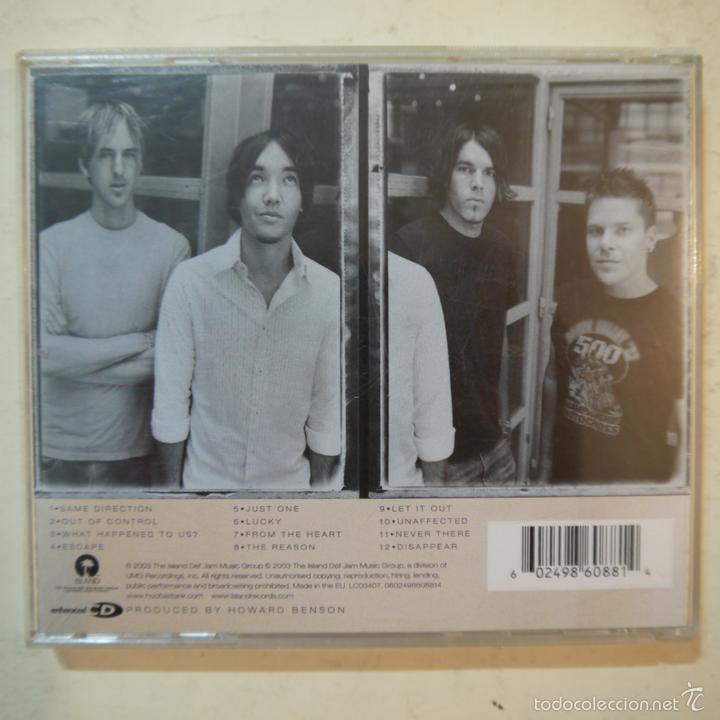 CDs de m&uacute;sica: HOOBASTANK - THE REASON - CD 2003 - Foto 2