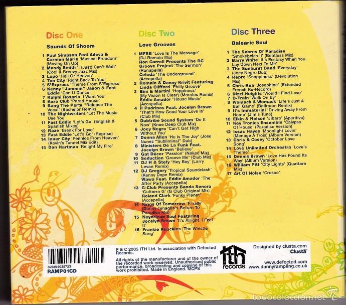 CDs de m&uacute;sica: Danny Rampling - Break for Love - 3 CDs Digipack - Foto 2