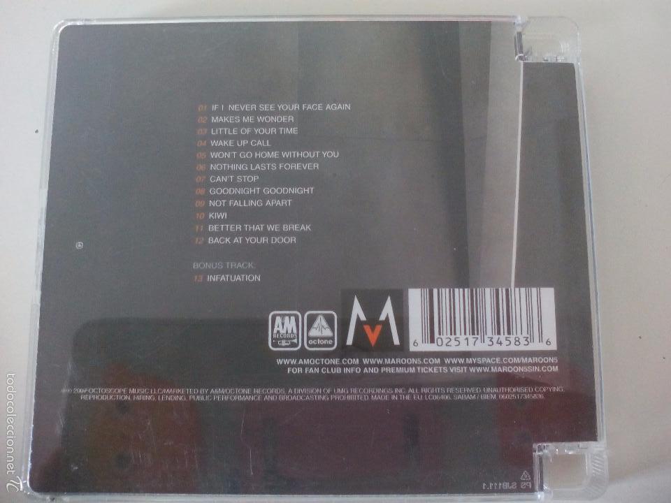 CDs de m&uacute;sica: Maroon 5. It wont be soon before long . CD - Foto 3