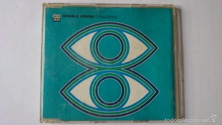 CDs de m&uacute;sica: DOUBLE VISION - CONSCIENCE / TROUBLE (CD SINGLE EDIC. UK 1994) - Foto 1