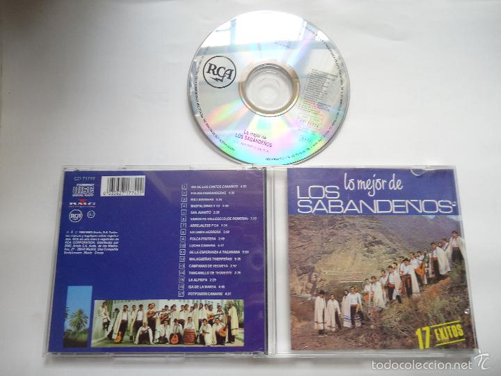 CDs de m&uacute;sica: 17 EXITOS DE LOS SABANDE&Ntilde;OS - CD - Foto 1