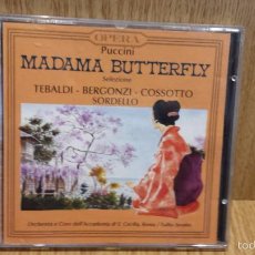 CDs de Música: TEBALDI / BERGONZI / COSSOTO / SORDELLO. MADAMA BUTTERFLY. CD / CALIDAD LUJO.