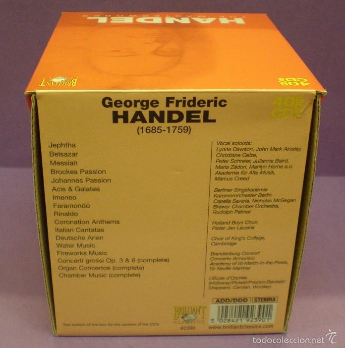 CDs de m&uacute;sica: Handel - Masterworks - 40 CD Box Set - Descatalogado!! - Foto 2