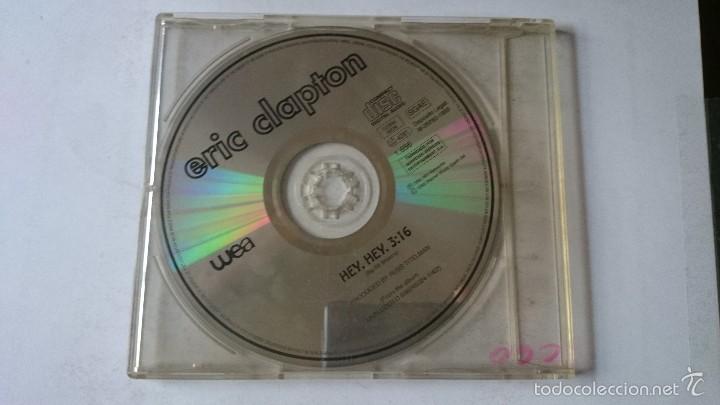 CDs de m&uacute;sica: ERIC CLAPTON (UNPLUGGED) - HEY HEY (CD SINGLE 1993) - Foto 1