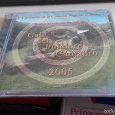 CDs de Música: CD GALA DEL FOLCLORE CÁNTABRO 2005 Vº CONCURSO POPULAR CÁNTABRA RADIO NACIONAL DE ESPAÑA REF CD G. Lote 57920904