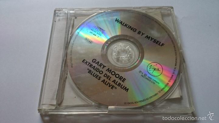 CDs de m&uacute;sica: GARY MOORE - WALKING BY MYSELF (CD SINGLE 1993) - Foto 1