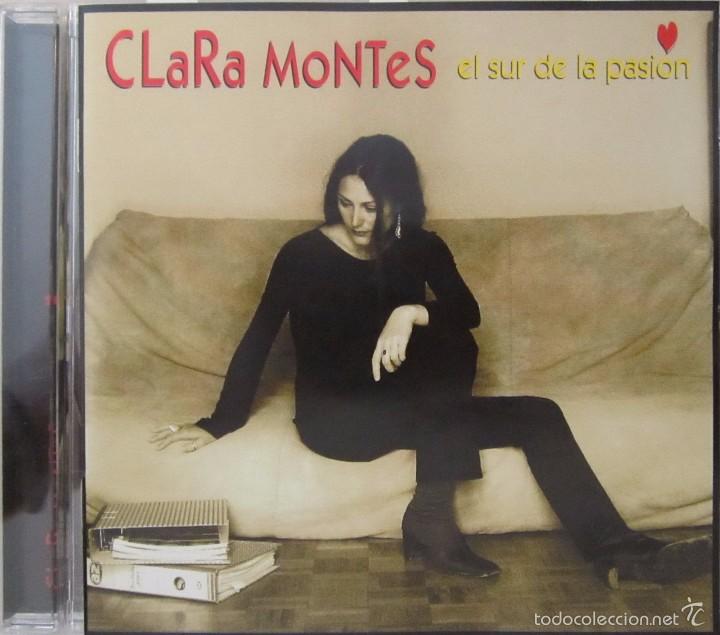 CDs de m&uacute;sica: CD ORIGINAL CLARA MONTES EL SUR DE LA PASION 2000 - Foto 1