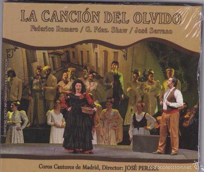 CDs de Musique: Zarzuela - La Canci&oacute;n del Olvido - Edici&oacute;n Digipack. Precintado