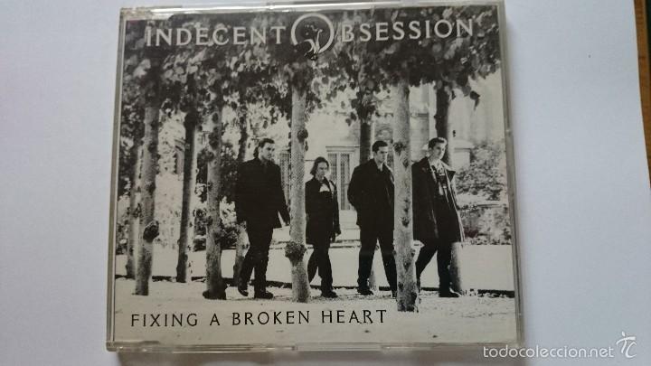 CDs de m&uacute;sica: INDECENT OBSESSION - FIXING A BROKEN HEART (CD SINGLE PROMO 1993) - Foto 1