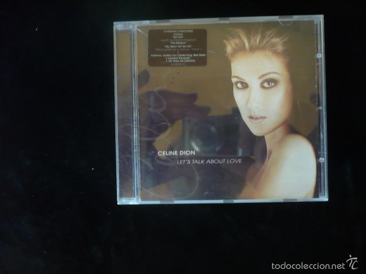 CDs de m&uacute;sica: celine dion lets talk about love, cd como nuevo - Foto 1