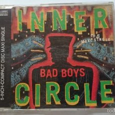 CDs de Música: INNER CIRCLE - BAD BOYS (4 VERSIONS) (TEMA DE / THEME FROM 'COPS') (CD MAXI EDICION ALEMANA 1993)