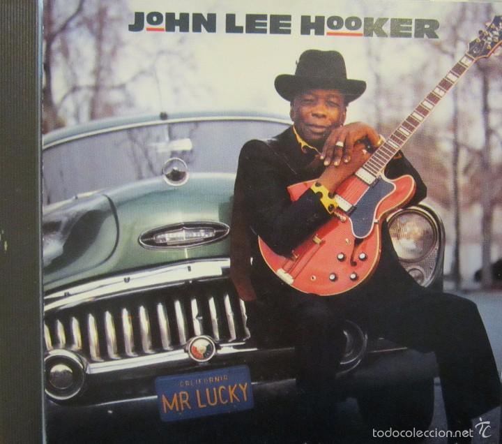 CDs de m&uacute;sica: CD ORIGINAL JOHN LEE HOOKER MR. LUCKY 1991 - Foto 1