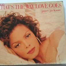 CDs de Música: JANET JACKSON - THAT'S THE WAY LOVE GOES (6 VERSIONS) (CD MAXI EDIC. UK 1993)