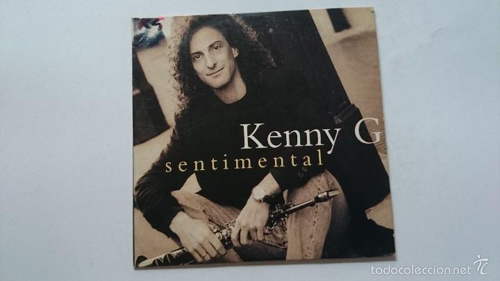 CDs de m&uacute;sica: KENNY G - SENTIMENTAL / A YEAR AGO / ALONE (CD SINGLE 1994) - Foto 1