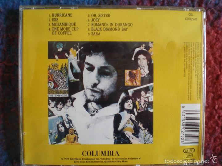 CDs de m&uacute;sica: DESIRE. BOB DYLAN. CD - Foto 3