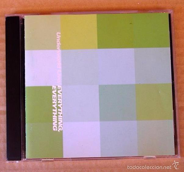 CDs de m&uacute;sica: UNDERWORLD - LIVE, EVERYTHING, EVERYTHING (CD 2000) - 8 TEMAS - Foto 1