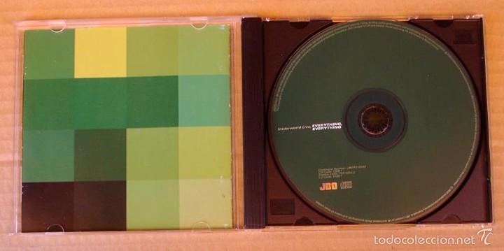 CDs de m&uacute;sica: UNDERWORLD - LIVE, EVERYTHING, EVERYTHING (CD 2000) - 8 TEMAS - Foto 2