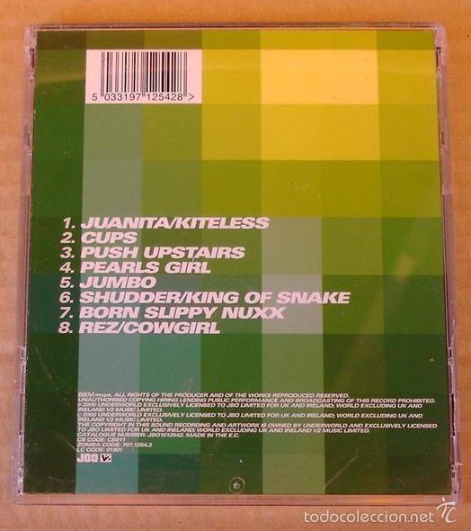 CDs de m&uacute;sica: UNDERWORLD - LIVE, EVERYTHING, EVERYTHING (CD 2000) - 8 TEMAS - Foto 3