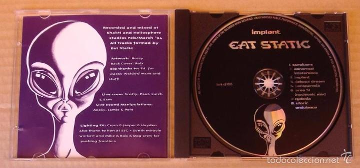 CDs de m&uacute;sica: EAT STATIC - IMPLANT (CD 1994) - Foto 2