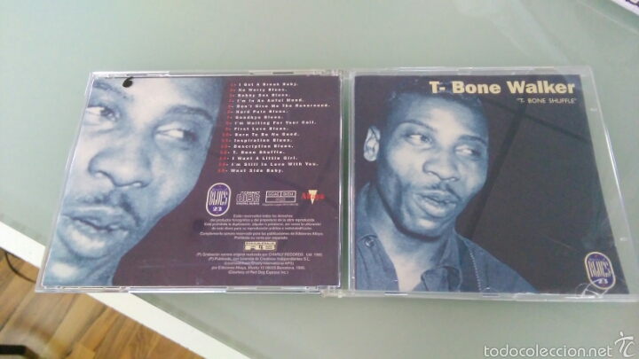CDs de m&uacute;sica: T-bone walker cd t-bone shuffle.1995 - Foto 1