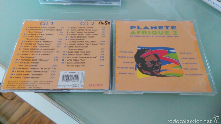 CDs de m&uacute;sica: Planete afrique 2 doble cd.1996 - Foto 1