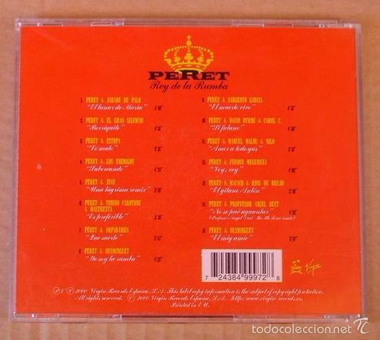 CDs de m&uacute;sica: PERET - REY DE LA RUMBA (CD 2000) - Foto 3