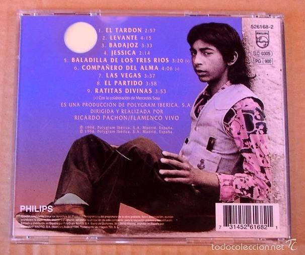 CDs de m&uacute;sica: PATA NEGRA - ROCK GITANO (CD 1994) - Foto 3