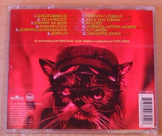 CDs de m&uacute;sica: SKA-P  -  ERUOSIS (CD 1998) - Foto 3