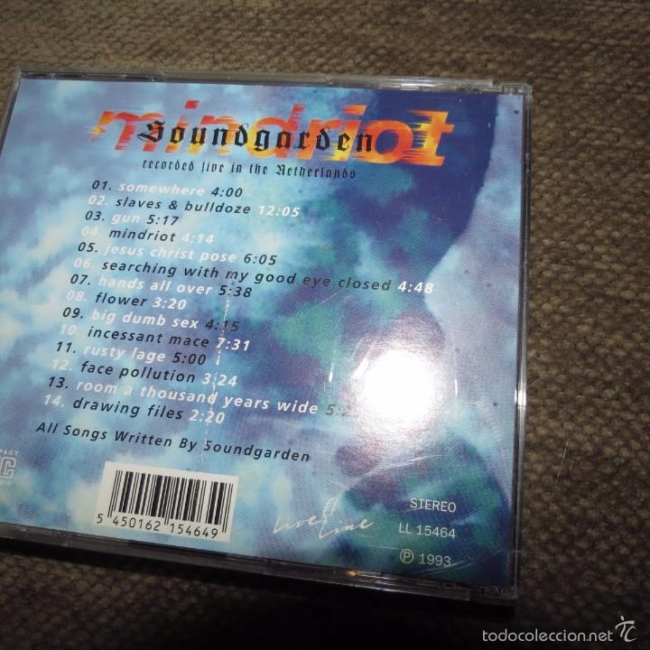 CDs de m&uacute;sica: soundgarden - mindriot - Foto 3