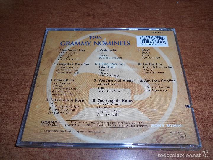 CDs de m&uacute;sica: 1996 GRAMMY NOMINEES - Foto 4
