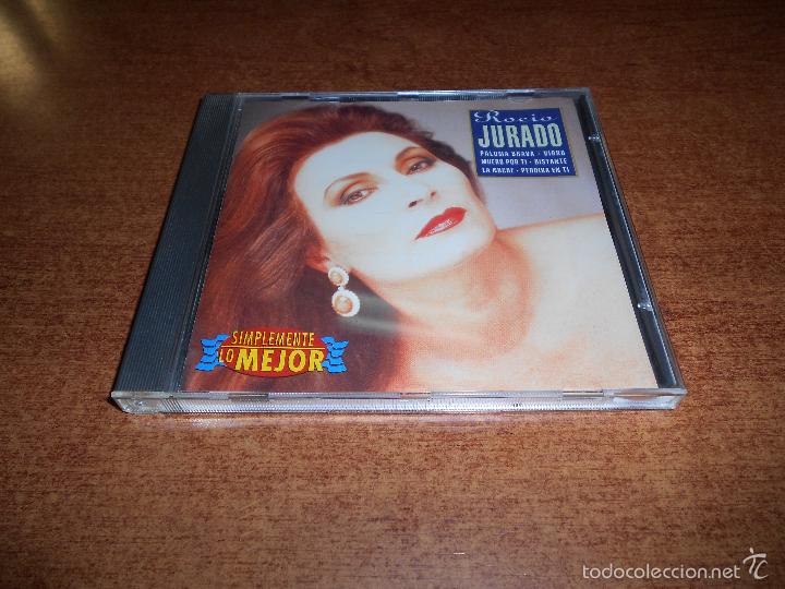 CDs de m&uacute;sica: ROC&Iacute;O JURADO: SIMPLEMENTE LO MEJOR - Foto 1