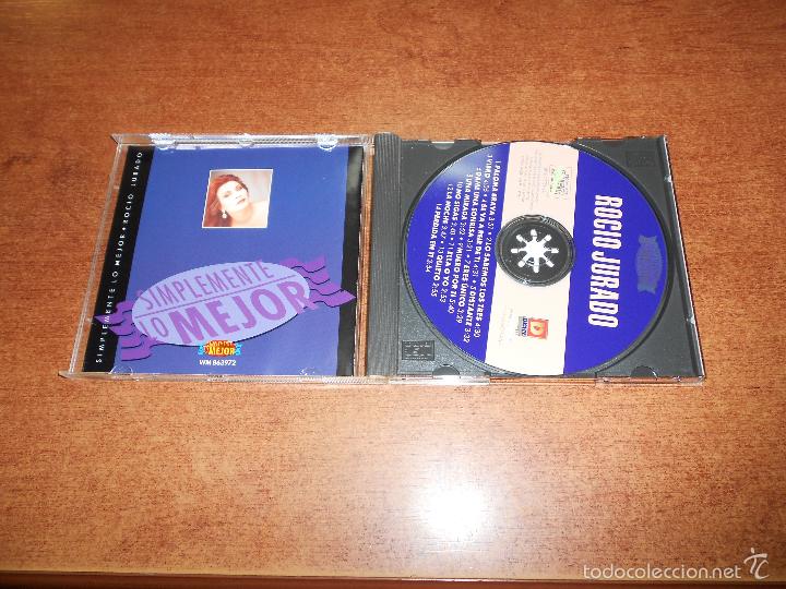 CDs de m&uacute;sica: ROC&Iacute;O JURADO: SIMPLEMENTE LO MEJOR - Foto 3