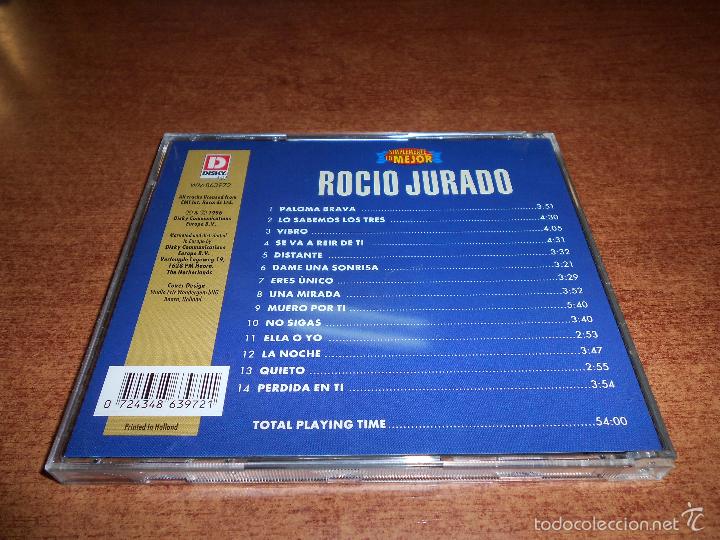 CDs de m&uacute;sica: ROC&Iacute;O JURADO: SIMPLEMENTE LO MEJOR - Foto 4