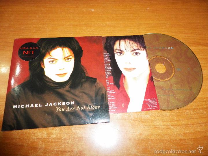 Michael Jackson You Are Not Alone Remix Cd Sing Sold Through Direct Sale