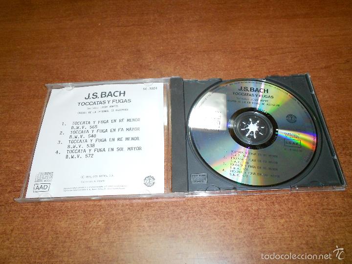 CDs de m&uacute;sica: TOCCATAS Y FUGAS (J. S. BACH) - Foto 2