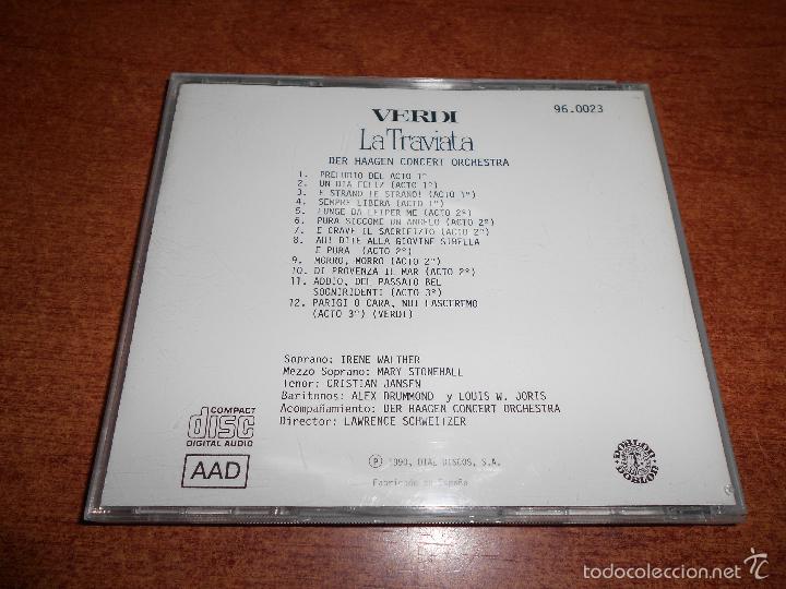CDs de m&uacute;sica: LA TRAVIATA  (VERDI) - Foto 4