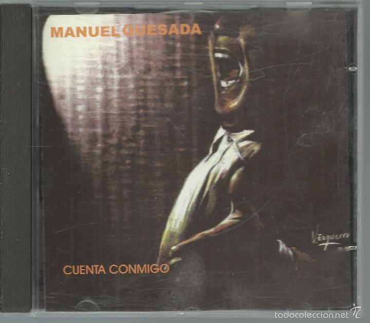 CDs de m&uacute;sica: MANUEL QUESADA - CUENTA CONMIGO - CD AMBAR 1999 - Foto 1