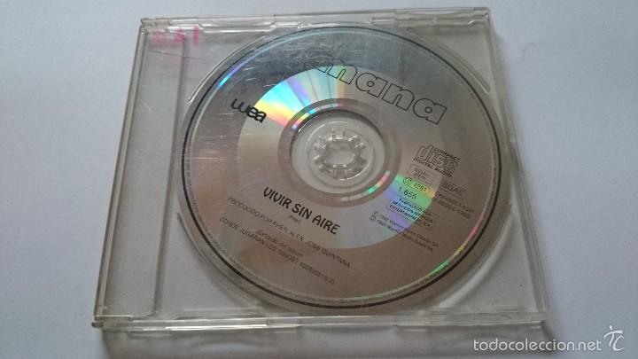 CDs de m&uacute;sica: MAN&Aacute; - VIVIR SIN AIRE (CD SINGLE 1993) - Foto 1
