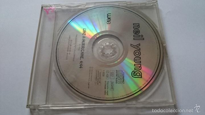 CDs de m&uacute;sica: NEIL YOUNG - LIKE A HURRICANE (UNPLUGGED) (CD SINGLE 1993) - Foto 1